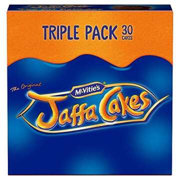 Delicious McVitie's Jaffa Cakes Triple Pack - 366g Treats for All!