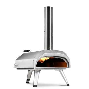 Ooni Karu 12 Multi-Fuel Outdoor Pizza Oven – Portable Wood and Gas Fired Pizza Oven with Pizza Sto...