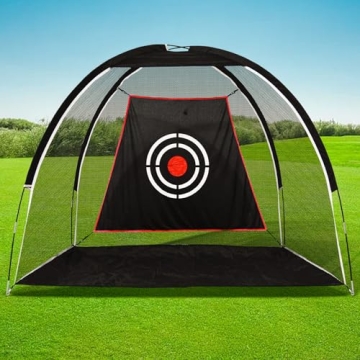 Golf Hitting Practice Nets for Backyard Driving Heavy Duty Men Real Indoor Golf Balls Hitting Pitchi...