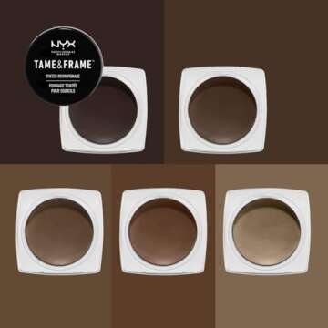 NYX Tame & Frame Eyebrow Pomade for Effortless Brows