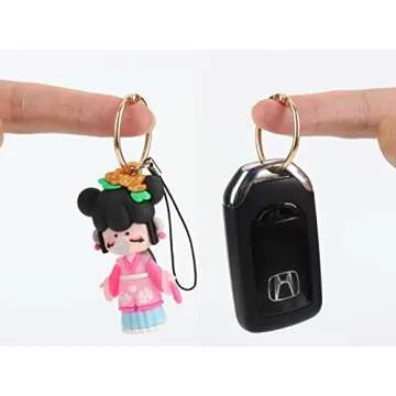 Rose Gold Metal Binder Rings 1-Inch 60pcs for Organizing