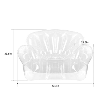 Stylish HEYOH Inflatable Chair for Kids & Teens - Waterproof