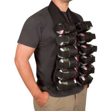 12-Pack Beer Drinking Vest by EZ Drinker for Ultimate Fun
