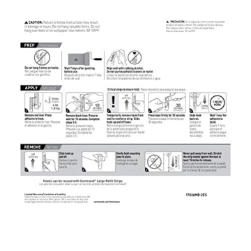 Command Matte Black Hooks for Easy, Damage-Free Hanging