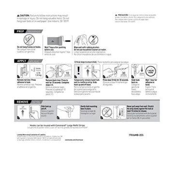 Command Matte Black Hooks for Easy, Damage-Free Hanging