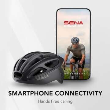Sena R1 Smart Cycling Helmet with Bluetooth Integration