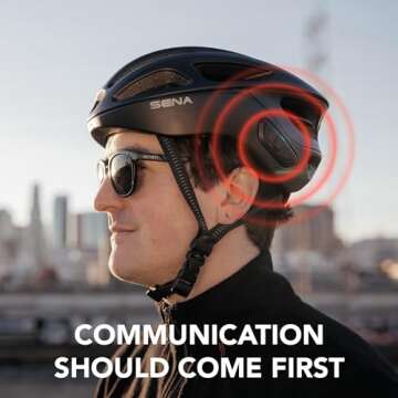 Sena R1 Smart Cycling Helmet with Bluetooth Integration