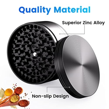 Matoolser 3.0 Inch Spice Grinder for Culinary Excellence