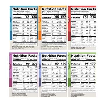 A Dozen Cousins Seasoned Microwave Beans Variety Pack - Delicious Vegan Options for Busy Lifestyles