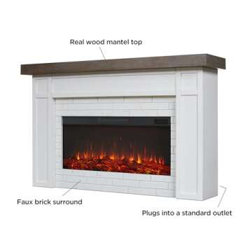 Real Flame Cravenhall Electric Fireplace for Cozy Living Spaces