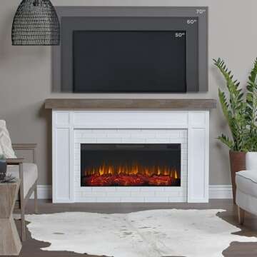 Real Flame Cravenhall Electric Fireplace for Cozy Living Spaces