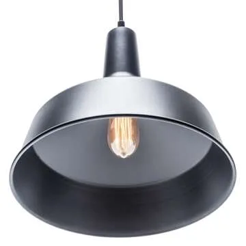 Globe Electric Industrial Pendant Light - Matte Black