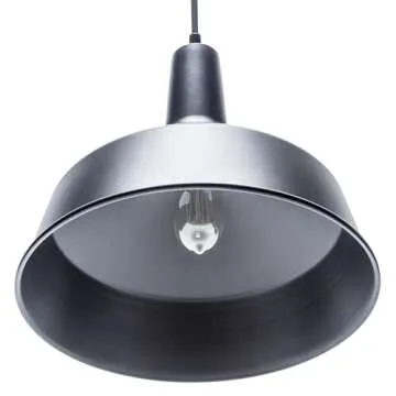Globe Electric Industrial Pendant Light - Matte Black