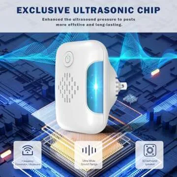 Ultrasonic Pest & Mouse Repeller, Indoor Pest Control, Ultrasonic Pest Repellent, Indoor Pest Contro...
