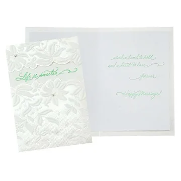 Hallmark Wedding Cards Set of 5 with Envelopes