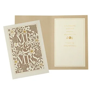 Hallmark Wedding Cards Set of 5 with Envelopes