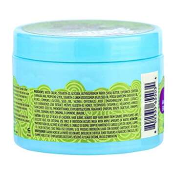 Just For Me Curl Peace Braiding & Twisting Grip Glaze - Holds & Reduces Frizz, Contains Flaxseed, Av...