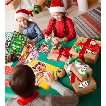 Christmas Stickers for Kids - Perfect Holiday Stocking Stuffers