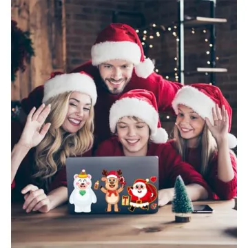 Christmas Stickers for Kids - Perfect Holiday Stocking Stuffers