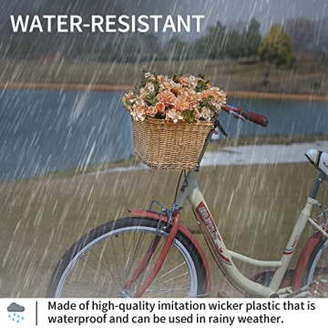 Stylish Detachable Bike Basket for Versatile Use