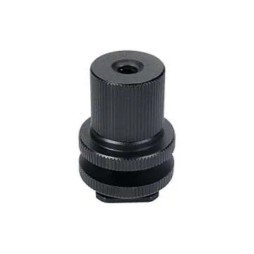 Magic Arm Screw Tripod Nut Barrel Tripod Nut Screw Connection Nut Articulating Arm Tripod Rig Replacement with Standard 1/4"-20 Thread -2 Packs