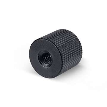 Magic Arm Screw Tripod Nut Barrel Tripod Nut Screw Connection Nut Articulating Arm Tripod Rig Replacement with Standard 1/4"-20 Thread -2 Packs