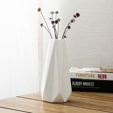 Elegant WEIDILIDU White Ceramic Vase for Home Decor