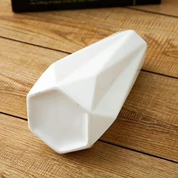 Elegant WEIDILIDU White Ceramic Vase for Home Decor