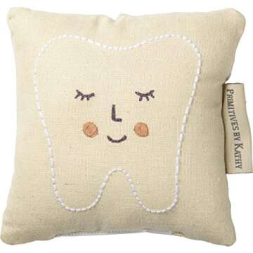Primitives by Kathy Pink Tooth Fairy Pillow - Please Stop Here