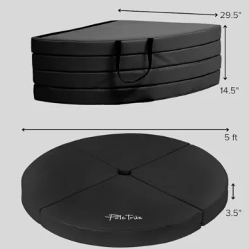 Safe and Stylish 5ft Pole Dance Mats for All Levels