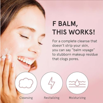 Grace & Stella Vegan Cleansing Balm for Gentle Makeup Removal