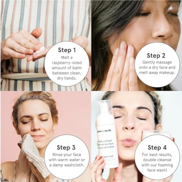 Grace & Stella Vegan Cleansing Balm for Gentle Makeup Removal