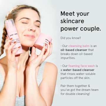 Grace & Stella Vegan Cleansing Balm for Gentle Makeup Removal