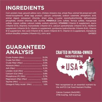 Purina ONE High Protein Dry Cat Food, +Plus Urinary Tract Health Formula - 7 lb. Bag