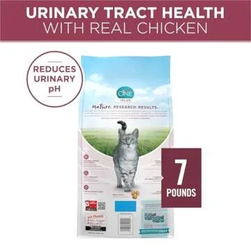 Purina ONE High Protein Dry Cat Food, +Plus Urinary Tract Health Formula - 7 lb. Bag