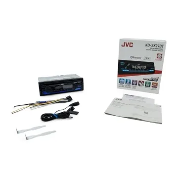 JVC KD-SX27BT Bluetooth Car Stereo 100W USB Charging AM/FM