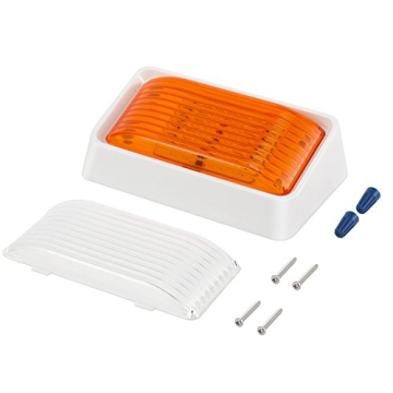 Kohree LED RV Porch Light 320 Lumen with Amber & Clear Lenses