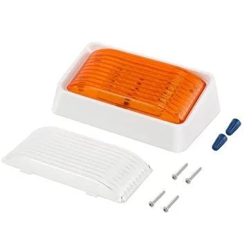 Kohree LED RV Porch Light 320 Lumen with Amber & Clear Lenses