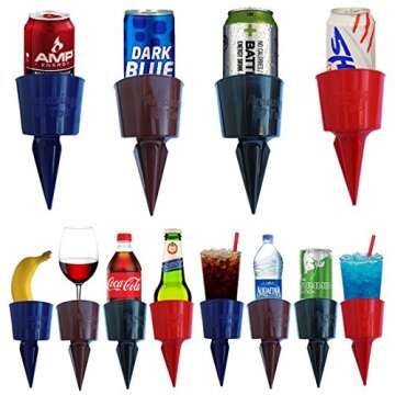 Sand Drink Holder for Beach, Picnics and Parties