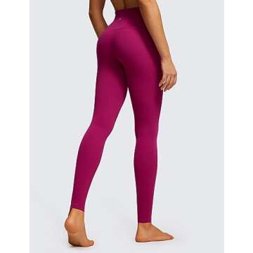 CRZ YOGA Butterluxe Extra Long Leggings for Tall Women 31 Inches - High Waisted Athletic Workout Sof...