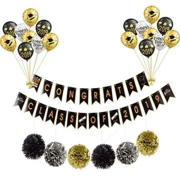 Snorain Engaged Glitter Banner for Party Decorations