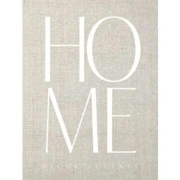 Home Decor Accents: Linen Decor Book for Decorative Stacking Interior Design and Staging (Exquisite ...