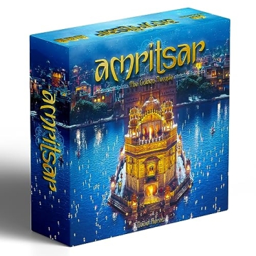 Amritsar: The Golden Temple Board Game - Reconstruct the Sacred Marvel of India! Strategy Game for K...