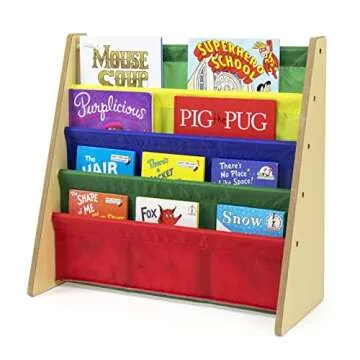 Humble Crew Kids Book Rack - Organize & Inspire Reading