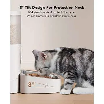 PETLIBRO Automatic Cat Food Dispenser, Automatic Cat Feeder with Customize Feeding Schedule, 4L Auto Cat Feeder with Interactive Voice Recorder, Timed Pet Feeder for Cat & Dog 1-4 Meals Dry Food