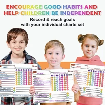 Magnetic Chore Chart Set for Kids and Adults - 3 Pieces