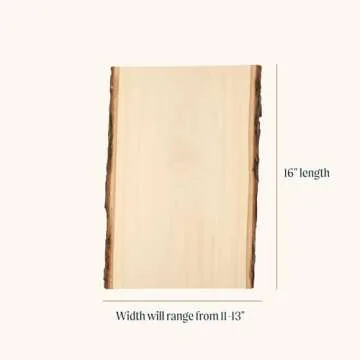 Walnut Hollow Basswood Plank for Wood Burning and Crafts