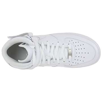 Nike Men's Hightop Trainers High-top, White, 9.5 US