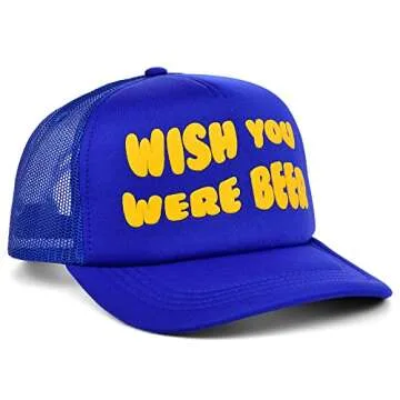 Lids Wish You Were Beer Pop Culture Trucker Cap