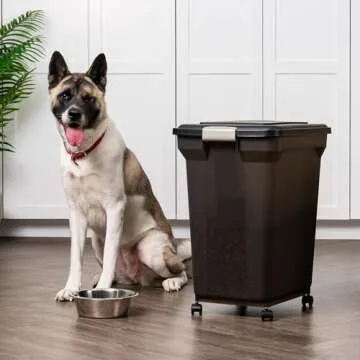 Airtight Dog Food Storage Container Up to 58 lbs
